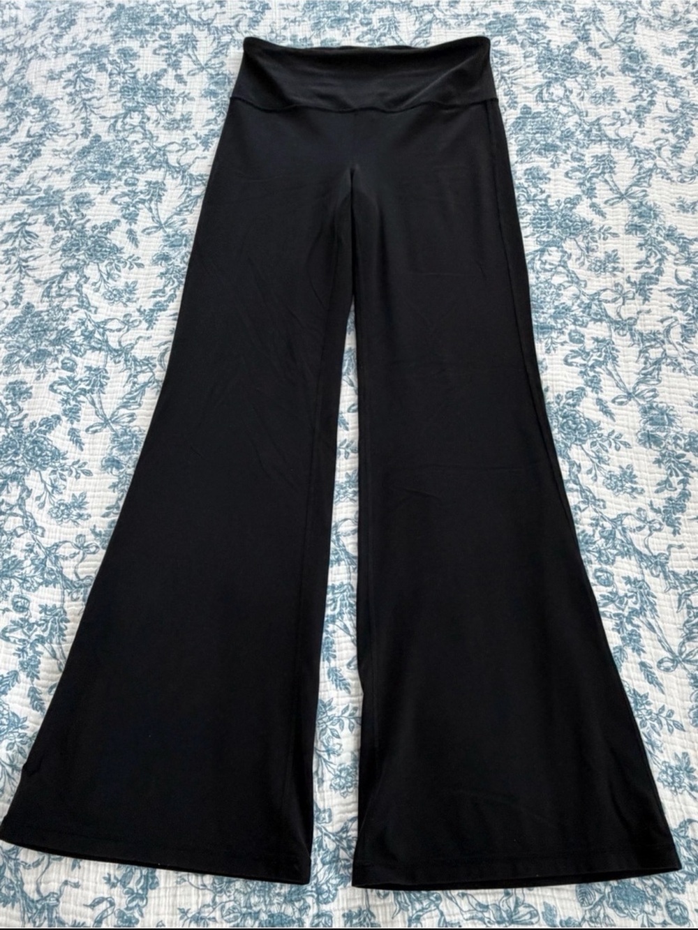 Athleta Black Boot-Cut Flare Pants